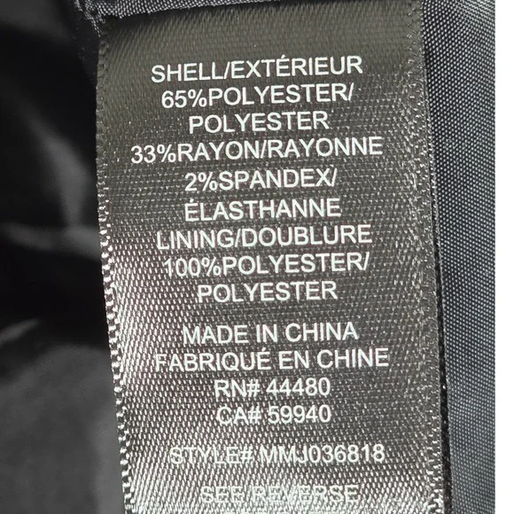 Jay Walker Mens Blazer Jacket Black All Over Star Print Size S - Picture 7 of 8